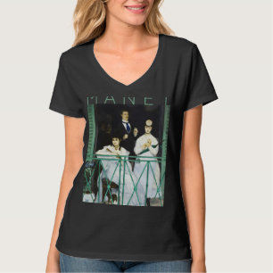 Édouard Manet The Balcony for Artists T-Shirt