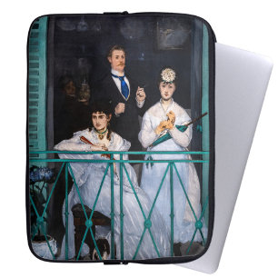 Edouard Manet - The Balcony / Le Balcon Laptop Sleeve