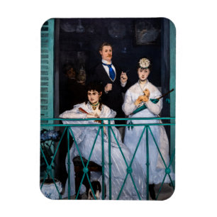 Edouard Manet - The Balcony / Le Balcon Magnet