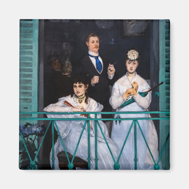 Edouard Manet - The Balcony / Le Balcon Magnet (Front)
