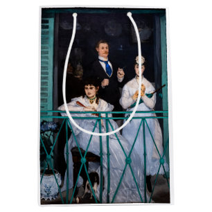 Edouard Manet - The Balcony / Le Balcon Medium Gift Bag
