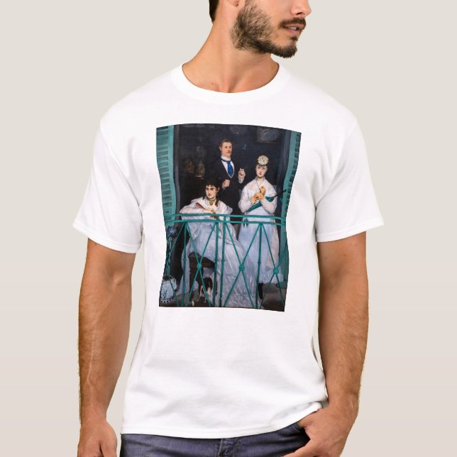 Edouard Manet - The Balcony / Le Balcon T-Shirt (Front)