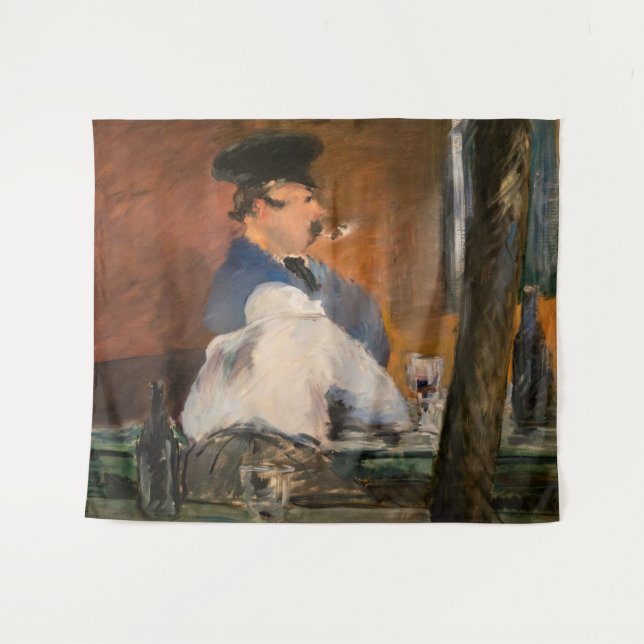 Edouard Manet - The Bar, Le Bouchon Tapestry (Front (Horizontal))