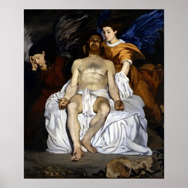 Édouard Manet The Dead Christ with Angels Poster (Front)