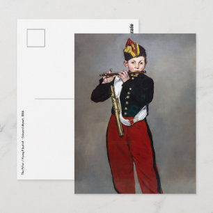 Edouard Manet - The Fifer / Young Flautist Postcard