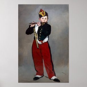 Edouard Manet - The Fifer / Young Flautist Poster
