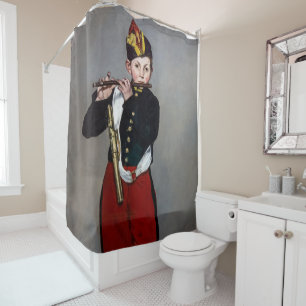 Edouard Manet - The Fifer / Young Flautist Shower Curtain
