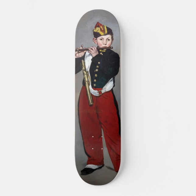Edouard Manet - The Fifer / Young Flautist Skateboard (Front)