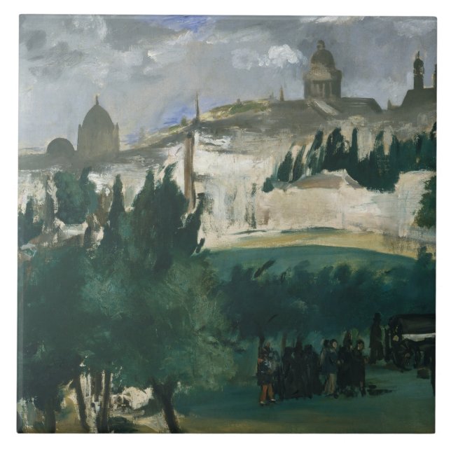 Edouard Manet - The Funeral Tile (Front)