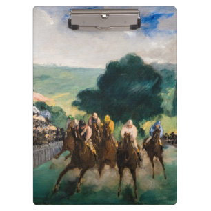 Edouard Manet - The Races at Longchamp Clipboard