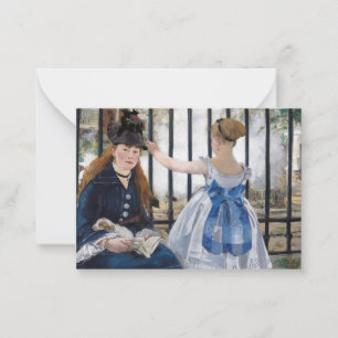 Edouard Manet - The Railway Card