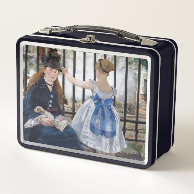 Edouard Manet - The Railway Metal Lunch Box (Front)
