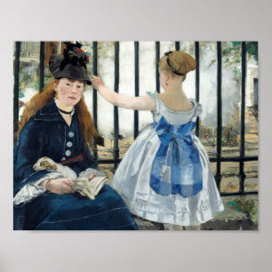 Edouard Manet - The Railway Poster