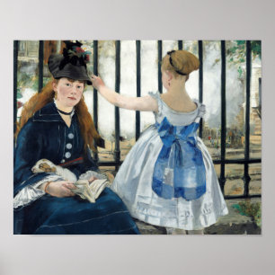 Edouard Manet - The Railway Poster