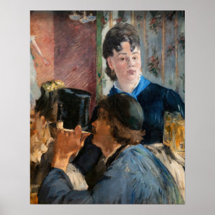 Edouard Manet - Waitress Serving Beer Poster