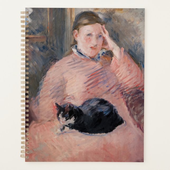 Edouard Manet - Woman with a Cat Planner (Front)