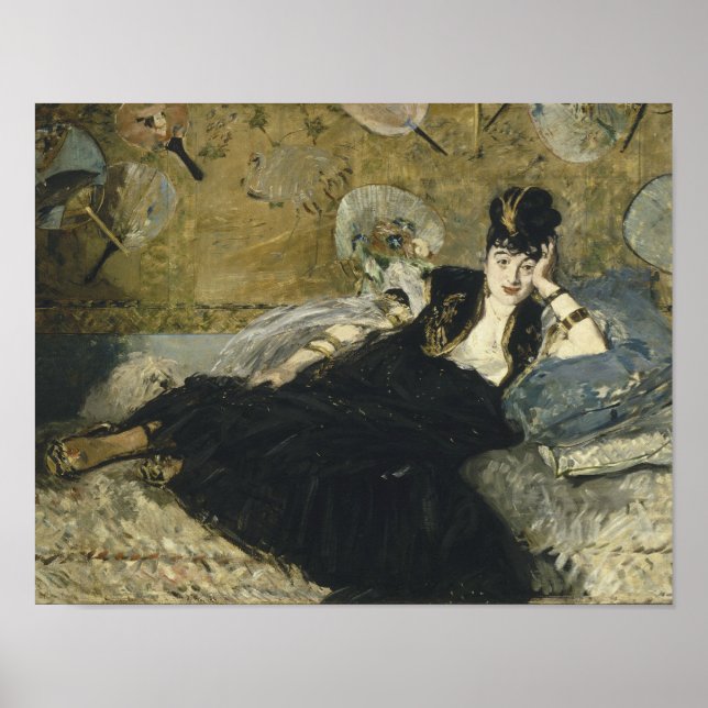 Edouard Manet - Woman with Fans Poster (Front)