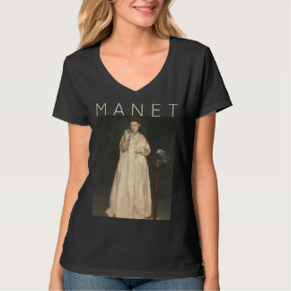 Édouard Manet Young Lady in 1866 for Artists T-Shirt