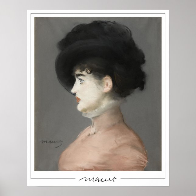 Édouard Manet Zedign Art Poster #162 (Front)