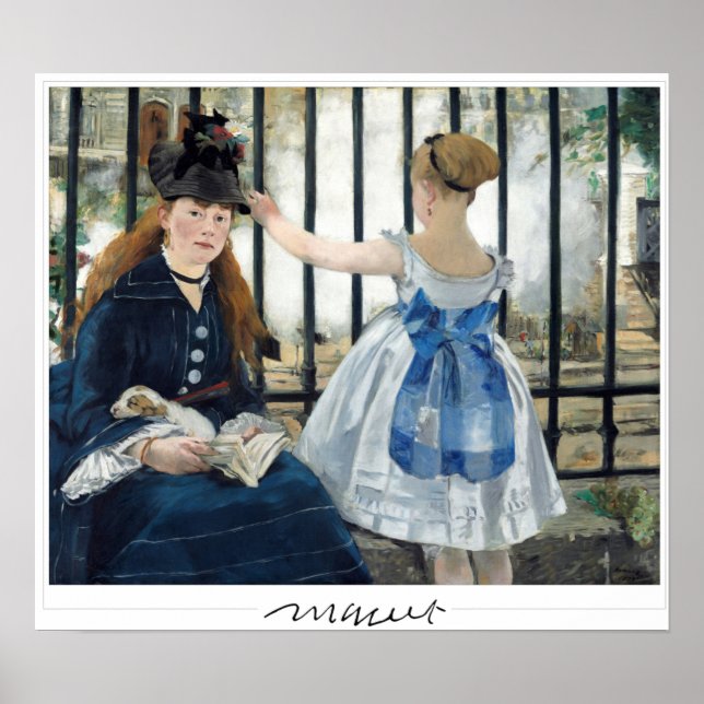 Édouard Manet Zedign Art Poster #166 (Front)