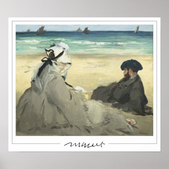 Édouard Manet Zedign Art Poster #89 (Front)