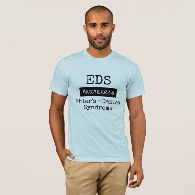 EDS Ehlers-Danlos Syndrome Awareness Shirt (Front Full)