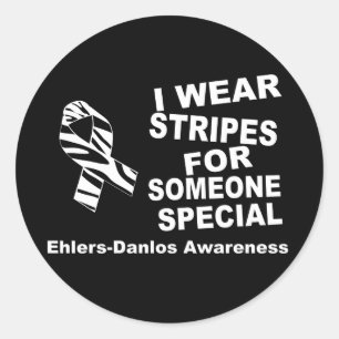 EDS I Wear Stripes for Someone Special Sticker