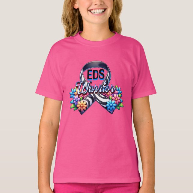 EDS Warrior | Ehlers-Danlos Syndrome T-Shirt (Front)