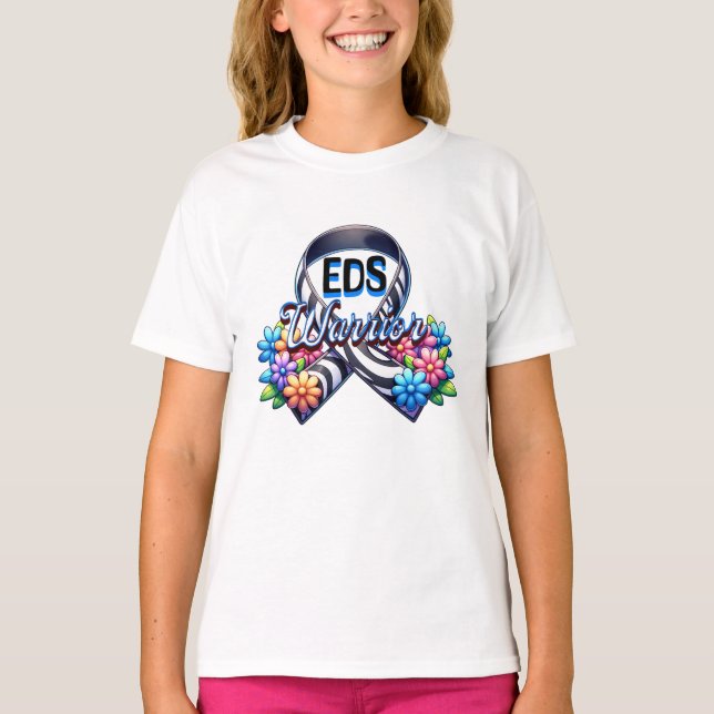 EDS Warrior | Ehlers-Danlos Syndrome T-Shirt (Front)