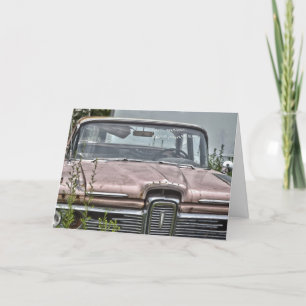 Edsel birthday card