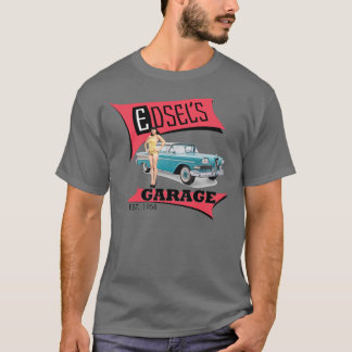 Edsel's Garage in Pink T-Shirt