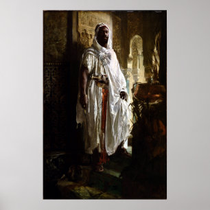 Eduard Charlemont The Moorish Chief Poster