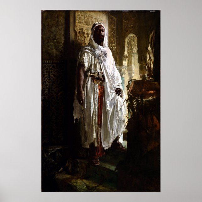 Eduard Charlemont The Moorish Chief Poster (Front)