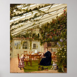 Eduard Gaertner Family Mr. Westfal Conservatory Poster