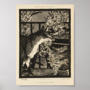 Eduard Manet Cats Print