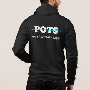 EDUCATE ADVOCATE SUPPORT...POTS HOODIE