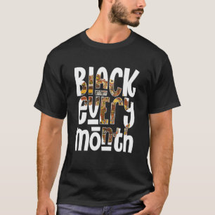 Educated Black King African Pride Black History Mo T-Shirt