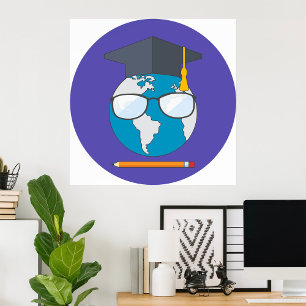 Educated World Poster