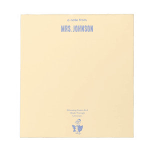 Educating Hearts & Minds Through Literature Design Notepad