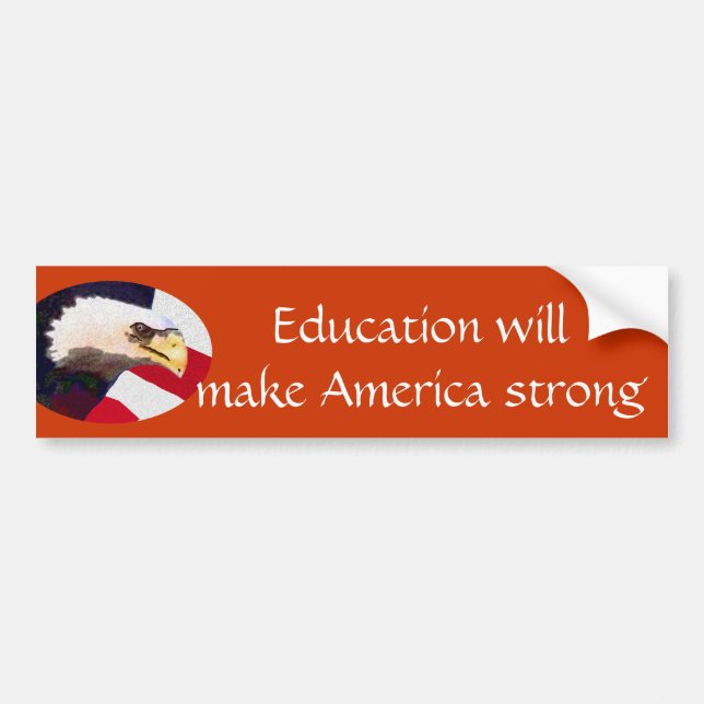Education Bumper Sticker (Front)