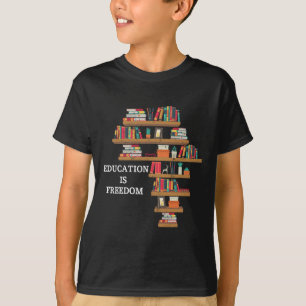 Education Is Freedom African American Black Histor T-Shirt