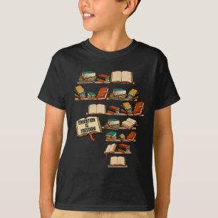 Education Is Freedom African Juneteenth Black Hist T-Shirt