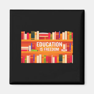 Education Is Freedom Black History African America Magnet