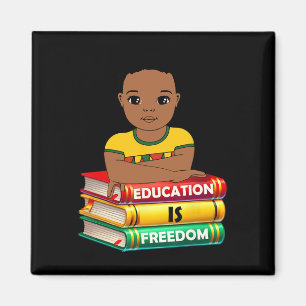 Education Is Freedom Black History Month African K Magnet
