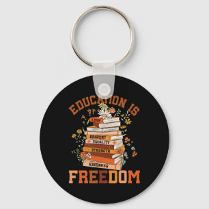 Education Is Freedom Black Teacher Books Black His Key Ring