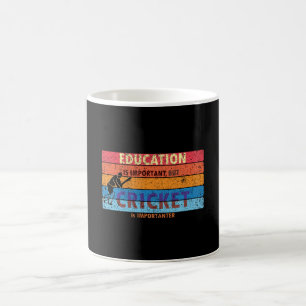 Education is Important but Cricket is importanter Coffee Mug