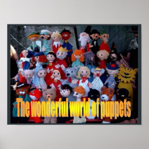 Education, Performing Arts,World of puppets Poster