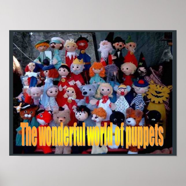 Education, Performing Arts,World of puppets Poster (Front)