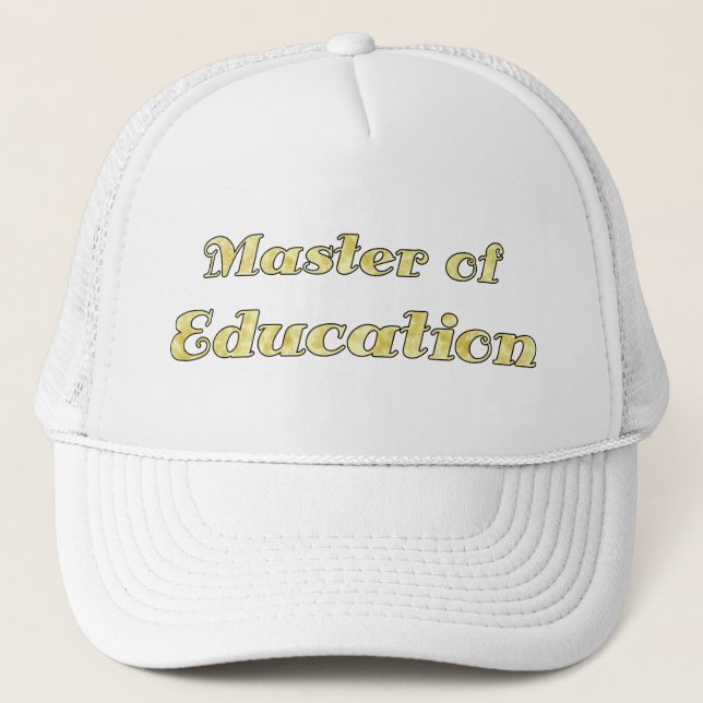 Education Trucker Hat (Front)