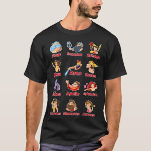 Educational Gods And Goddesses Of Ancient Greek My T-Shirt